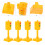 10 Pièces Jouets Enfants Panneaux Feu Décoratifs 6