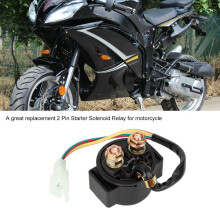 2-poliges Anlasserrelais passend für Honda ATV 50cc 125cc 150cc 250cc