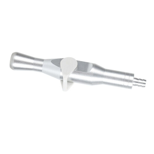 Aluminum Dental Suction Handle with Adjustable Strong Suction Valve