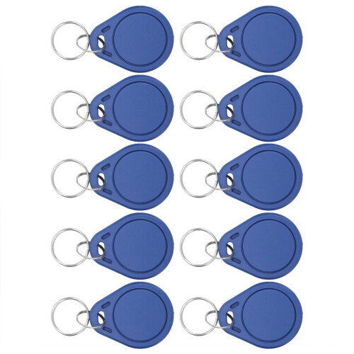 Compact 10pcs 125KHz ID Tags for Doors Attendance and Parking Control
