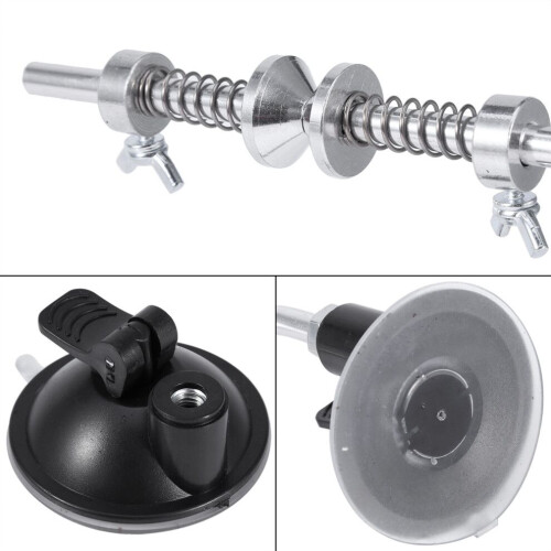 Bärbart spolsystem för fiskelina, metall, silver, 15 cm
