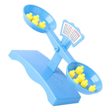 1Set Plastic Math Balance Scale for Kids Classroom Educational Toy