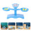 1Set Plastic Math Balance Scale for Kids Classroom Educational Toy 11