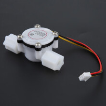 1 Stück Wasserdurchflussmesser mit Hall-Effekt-Sensor G1/4 für Wasserkühler