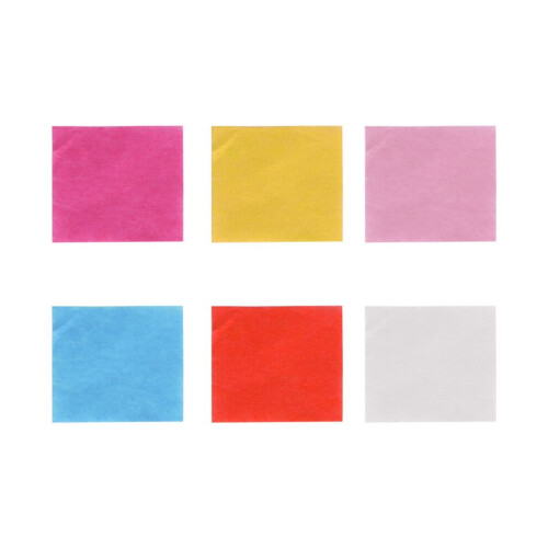 Square Paper Confetti Mixed Coloured Paper Scraps