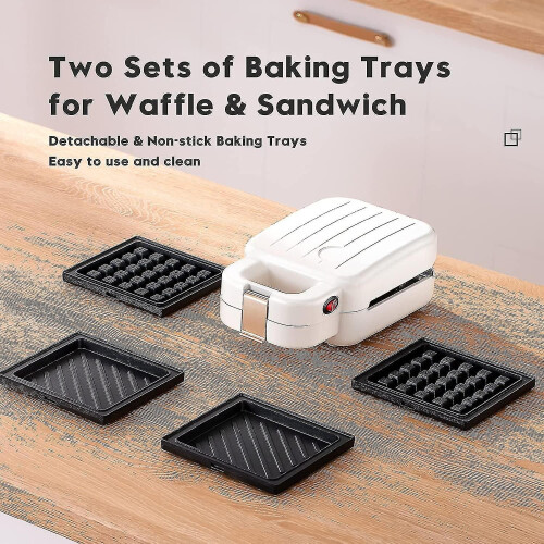 Mini-Sandwich-Maker Home Light Breakfast Maker Sandwich-Toaster 2