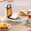 Mini-Sandwich-Maker Home Light Breakfast Maker Sandwich-Toaster 4