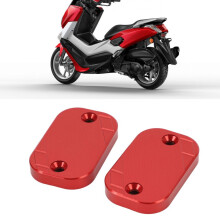 Couvercle de réservoir de liquide de frein en aluminium CNC rouge pour NMAX 125/155 2015-2023