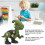 Interactive Raptor Dinosaur Building Toy - Plastic & Safe for Kids 4