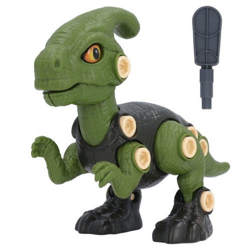 Interactive Raptor Dinosaur Building Toy - Plastic & Safe for Kids 1