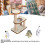 Safe Eco-Friendly Cat Playset with Smooth Edges and Unique Design 4