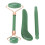 3pcs Jadestone Gua Sha Face Roller Set | Anti-Aging, Improve Circulation, Green 2