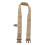 Lightweight Nylon Security Work Belt with Adjustable Buckle, Khaki 2
