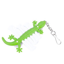Bärbar TPE- och plasthållare för golftees med bolltillverkare - Green Gecko