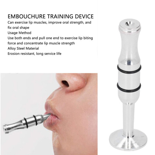 Embouchure compacte en acier allié : idéale pour s'entraîner en déplacement 2