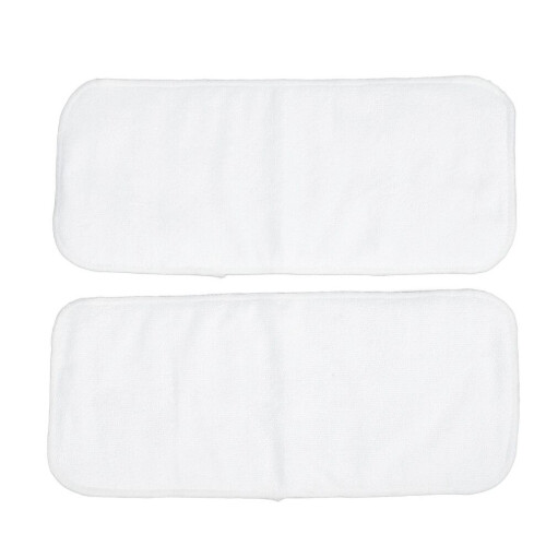 2pcs Washable Cloth Diaper Inserts, 17x41cm, Microfiber, for 3-6 Years 2