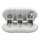 Durable ABS Metal 3 Hole Puncher - Easy Storage with Built-In Lock 1