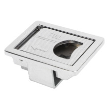 Paddelhandtag i zinklegering 57x42mm för släpvagnsverktygslåda och husbil