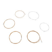 6 Stück rostbeständige Phosphorbronze-Ersatzsaiten für Folk-Gitarren