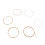 6PCS Rust-Resistant Phosphor Bronze Folk Guitar Strings Replacement 1