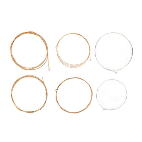 6PCS Rust-Resistant Phosphor Bronze Folk Guitar Strings Replacement 1
