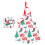 2 Set Natale Grembiule Cappello Bjd 3
