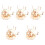 5 Sets Unfertiges Holz Sonnensystem Modell Diy Dreidimensional 5