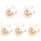 5 Sets Unfertiges Holz Sonnensystem Modell Diy Dreidimensional 4