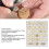 Durable Brass Alphabet Tips for Pyrography and Crafting - 26 Letters 4