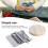 Small Weaving Loom 14 Hooks Wood Frame Darning Tool for Socks & Clothes 4