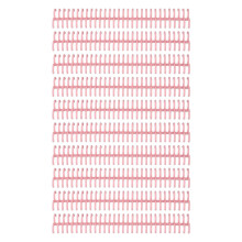 10 anneaux de reliure roses à peigne, 150 pages, 19 mm, pour dossiers A4