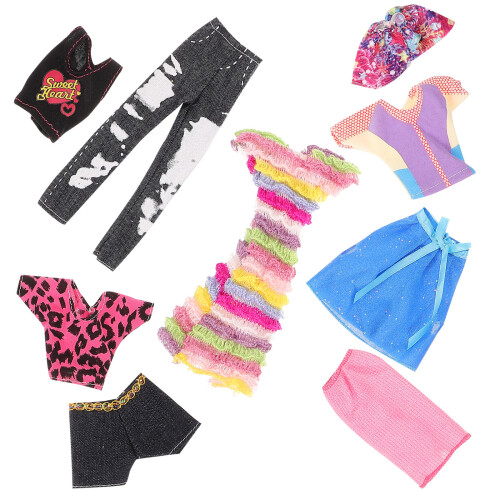 5 Sets Puppenkleidung Mit Hosen