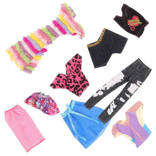 5 Sets Puppenkleidung Mit Hosen 1