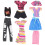 5 Sets Puppenkleidung Mit Hosen 5