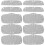 Hat Pads Sweat Liner Innenfutter Sicherheitshut Polyester Grau 10 Stk 1