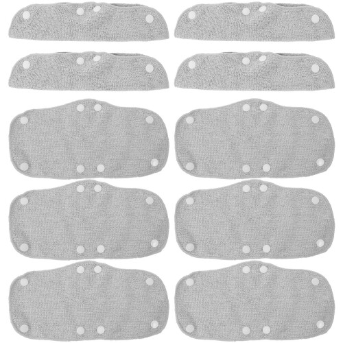 Hat Pads Sweat Liner Innenfutter Sicherheitshut Polyester Grau 10 Stk