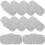 Hat Pads Sweat Liner Innenfutter Sicherheitshut Polyester Grau 10 Stk 5
