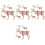 12 Cervo In Legno 3D Puzzle Da Te Educativo 9