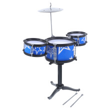 1 Set Kinder Trommelset Spielzeug Schlaginstrument Blau
