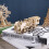 3D Educatief Speelgoed Steam Modeltrein 6