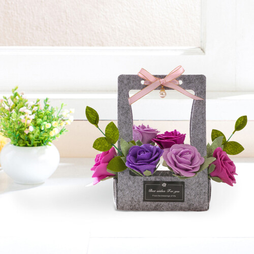 1 Set Muttertag Blumenkorb Bastelmaterial Für Kinder 2