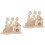 2Sets Kinder 3D Speelgoed Met Ronde Rand Voor 6