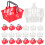 20 Mini Winkelmandjes Handvast Mandaatjes Tiny Retail 8