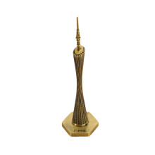 1 Stuks 30 Cm Tower Metaal Model Decoratie Voor Thuiskantoor