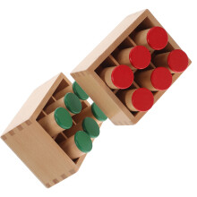 1 Set Sensorische Klangzylinder Schüttelbox Lernspielzeug Für Kinder