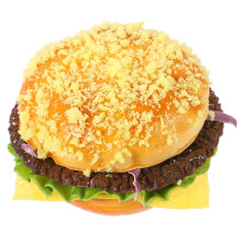 Fake Hamburger Lebensmittelmodell Simuliertes Brot Bäckerei Burger Fotoprop