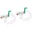2Stk Diy Experiment Spielzeug Handgenerator Baubausatz 6