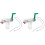 2Stk Diy Experiment Spielzeug Handgenerator Baubausatz 4