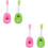 4 Kinder Ukulele Spielzeug, Mini Gitarren Musikinstrumente 7