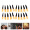 50 Unidades Postizas De Para Halloween Negro 4